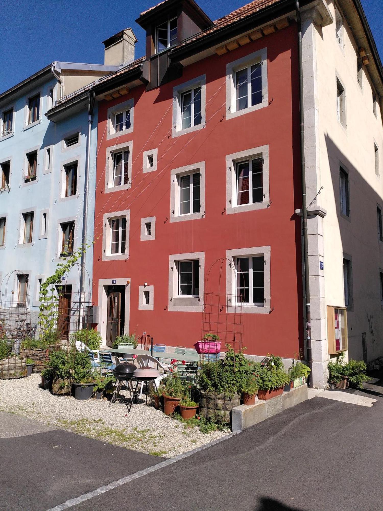 Maison La Coquille La Chaux De Fonds Esterno foto